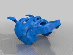 Uncle Oni Mask 3d model