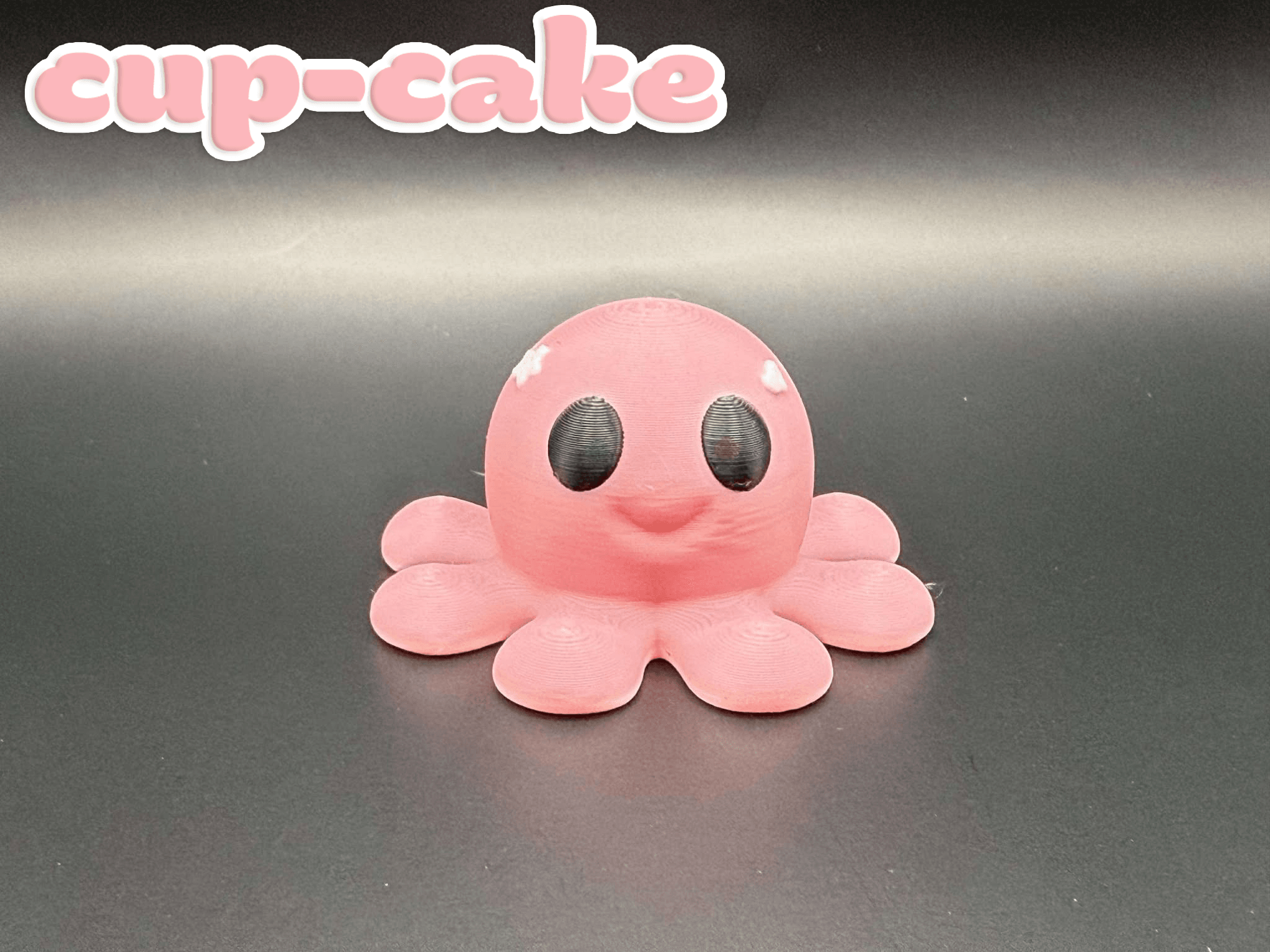 Chonky Chaps: Cupcake Octopus Figure 3d model