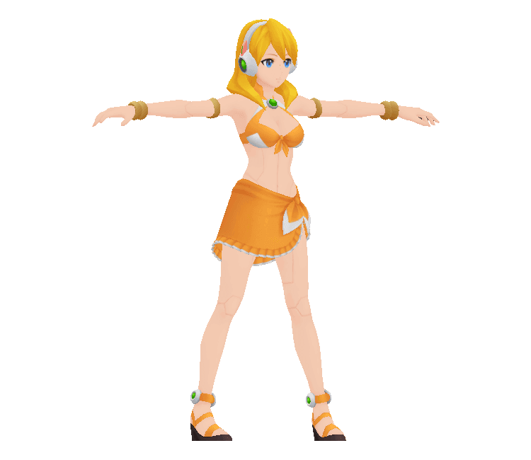 Alia Summer Outfit 3d model