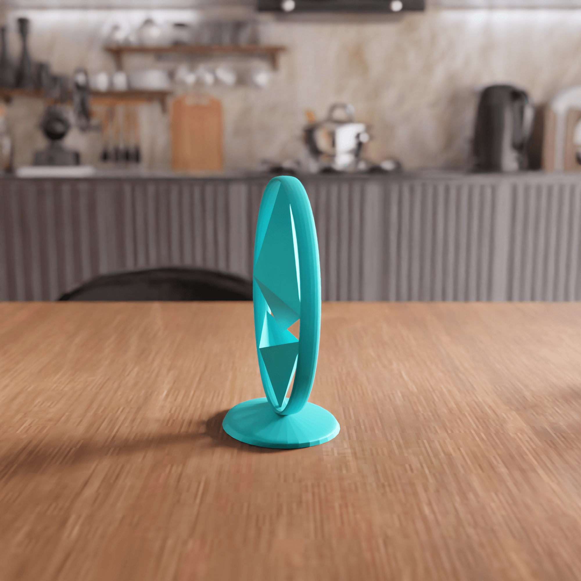 Ethereum Crypto Low-Poly Desktop Statue 3d model