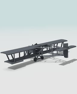 1:144 Voisin 8 3d model