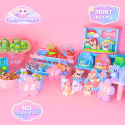 FREE Craft Fair Price/Hexagon Display (NO SUPPORT) 3d model