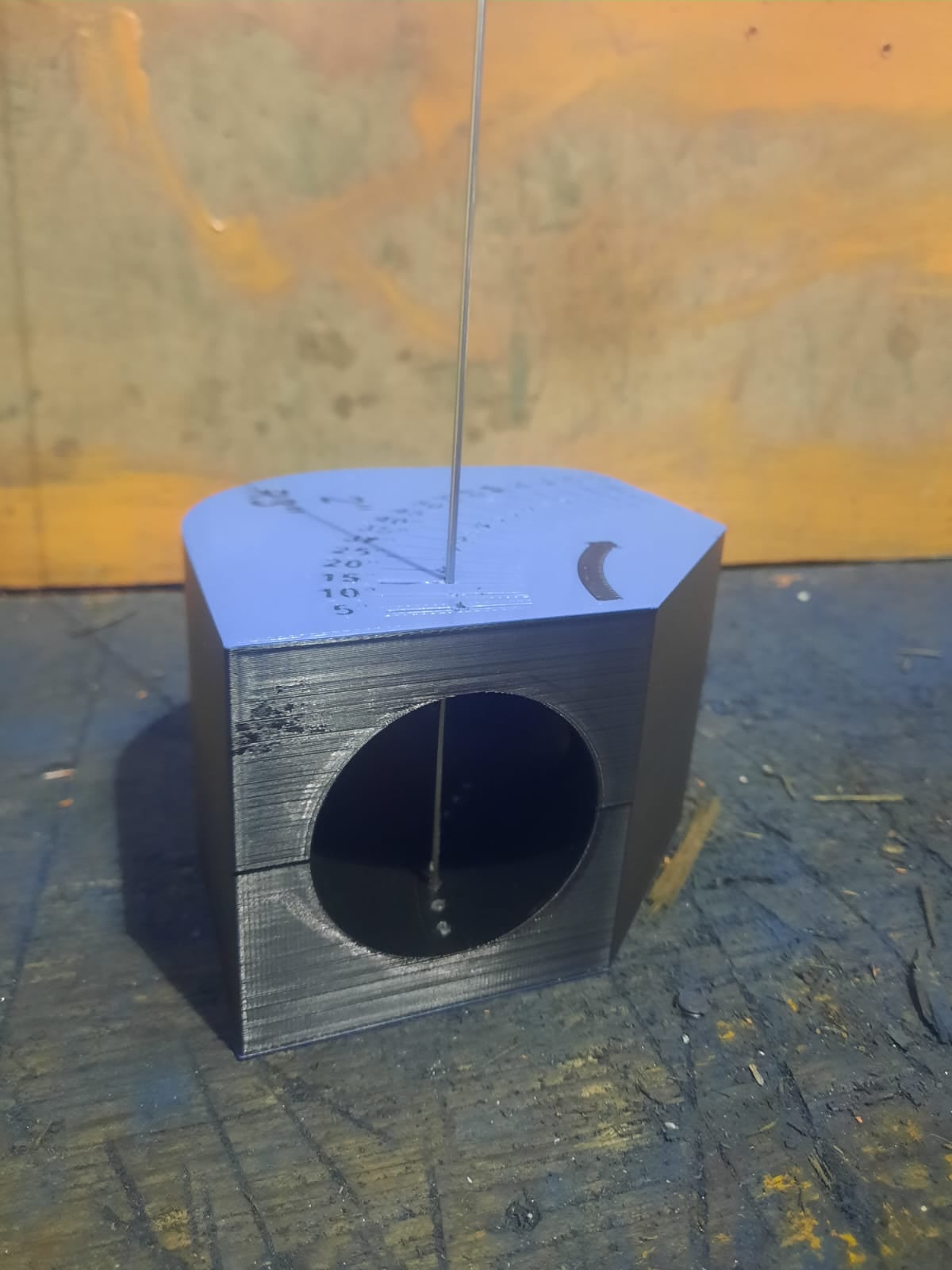 2" 90 degree cuting jig 3d model