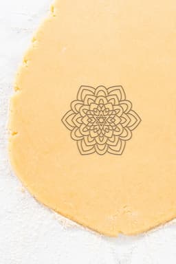 Mandala Cookie Cutter, Biscuit Cutter 3d model