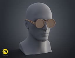 Mizu’s glasses – Blue Eye Samurai 3d model