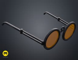 Mizu’s glasses – Blue Eye Samurai 3d model