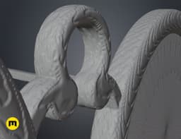 Mizu’s glasses – Blue Eye Samurai 3d model
