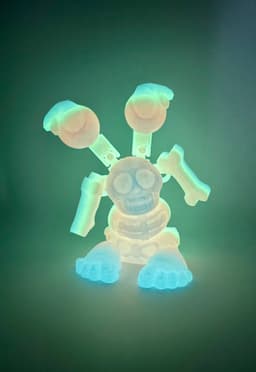 My Dream Monster -Skeletons 3d model
