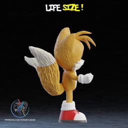 Life Size Tails 3D Printer File STL 3d model