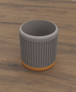 Planter (Stria) 3d model