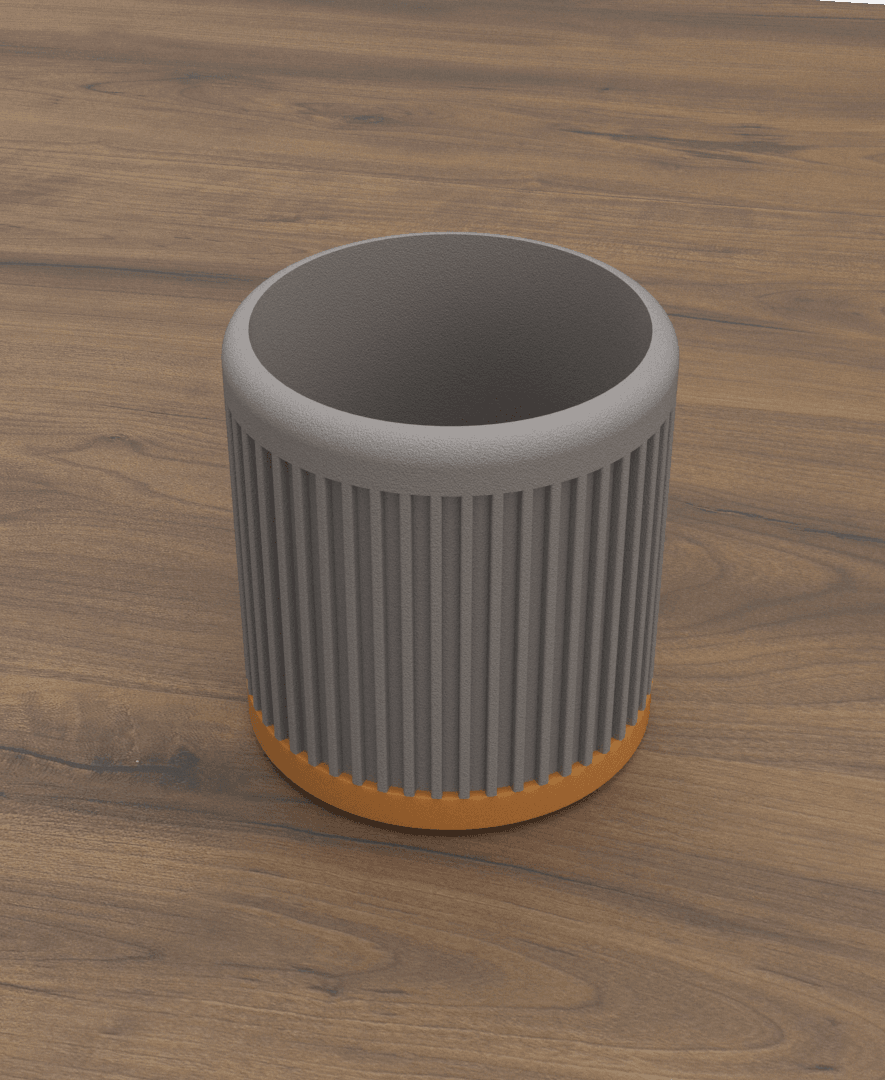 Planter (Stria) 3d model