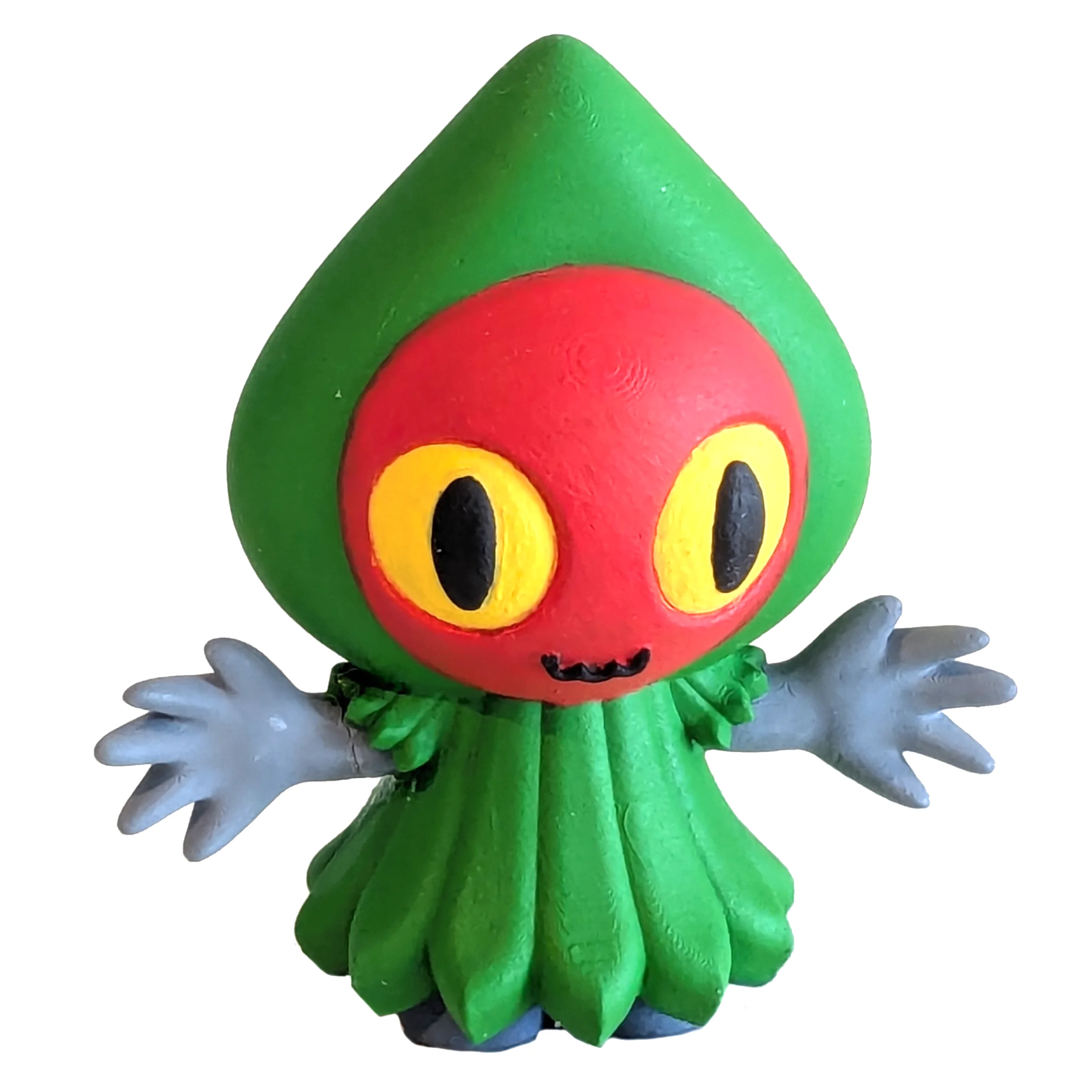3D Printable Cute Cryptid Flatwoods Monster Art Toy Figure 3d model