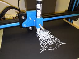 Creality CR-10 Pen Plotter holder 3d model