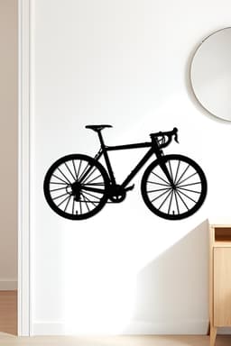 Bike Wall Art, Wall Decor, Home Decor 3d model