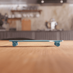 Longboard Skateboard Desk Display Model 3d model