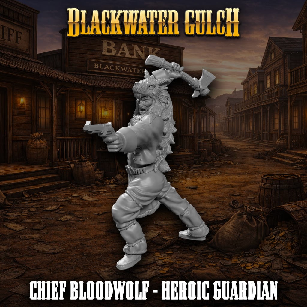 Chief Bloodwolf - Heroic Guardian 3d model