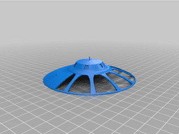 Remixed Bob Lazar Area 51 UFO 3d model