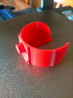 Updated: Multiboard Push-Fit Bottle Holder 3d model