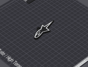 Keychain: Alpinestars III 3d model