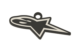 Keychain: Alpinestars III 3d model
