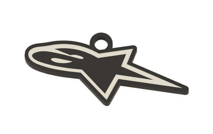 Keychain: Alpinestars III 3d model