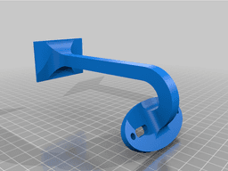 4th Gen Ram Underbody Light Mount 3d model