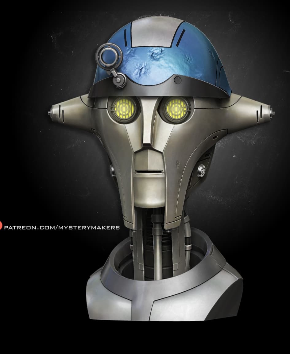 Huyang bust 3d model