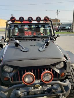 Jeep light covers 3d model