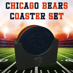 Chicago Bears Coaster Set (NFL) 3d model