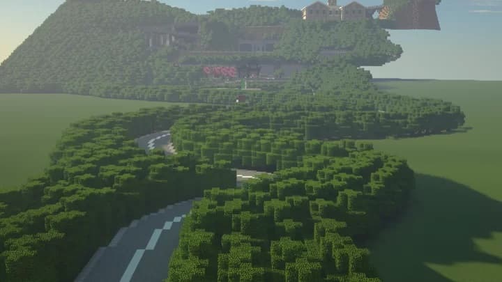 Minecraft Hinode Pass 3d model