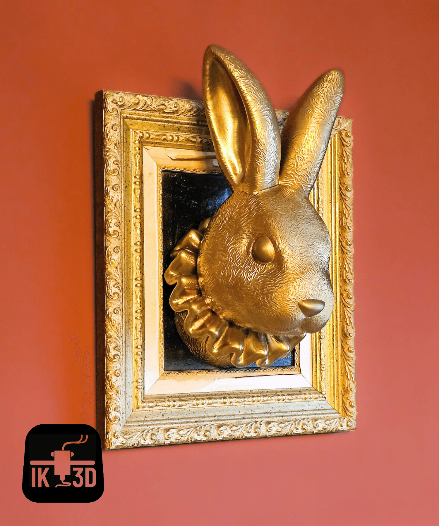 Bunny Head Wall Mounted / Home Decor 3d model
