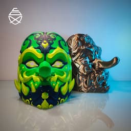 Tengu Mask 3d model