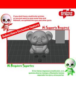 Baby Koala 3d model