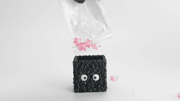 Soot Sprite Mini Pixel Storage Box (Gridfinity compatible 1x1) 3d model