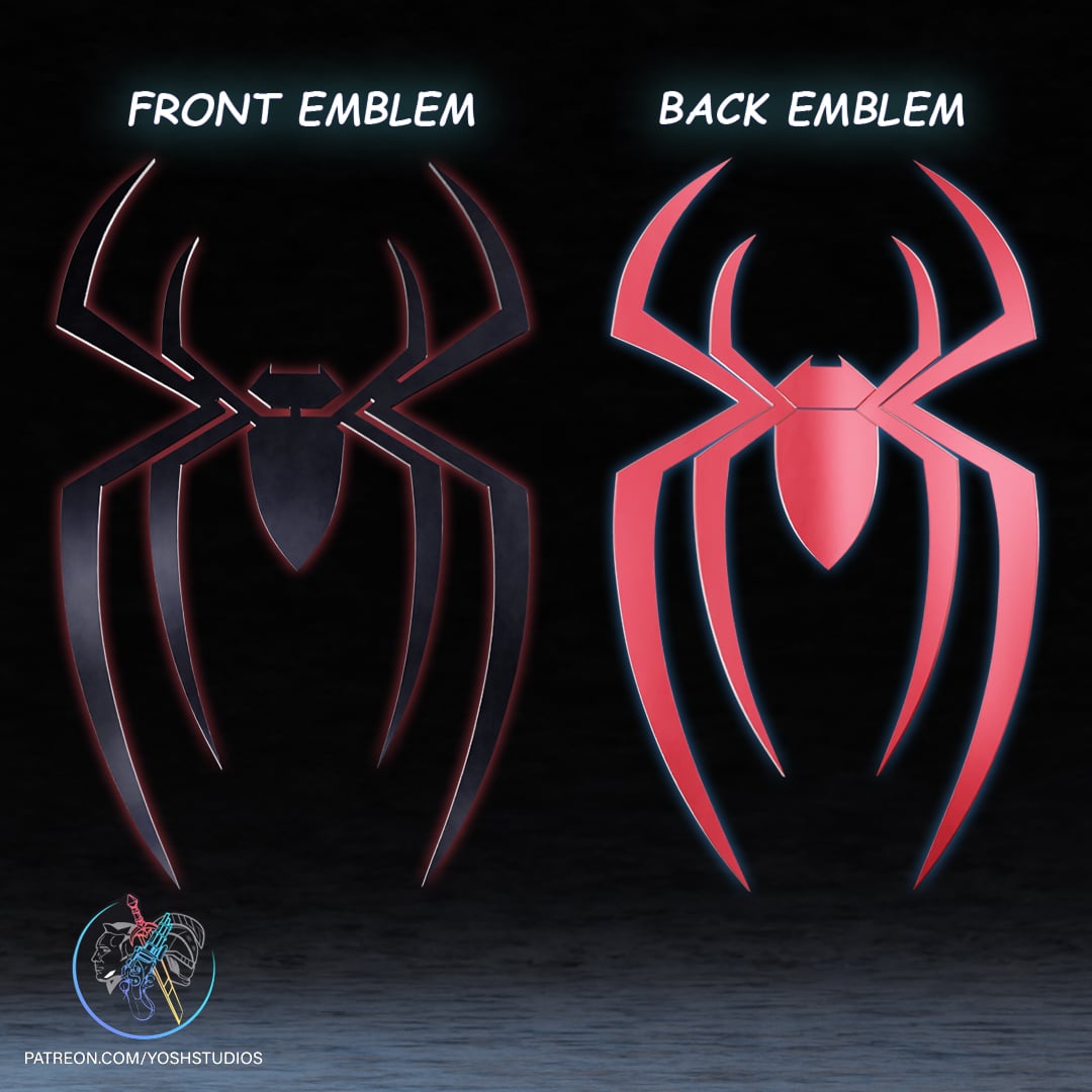 Spider-Man Brand New Day Symbol 3D Printer STL File 3d model