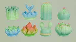 CaptusFacePot5 3d model