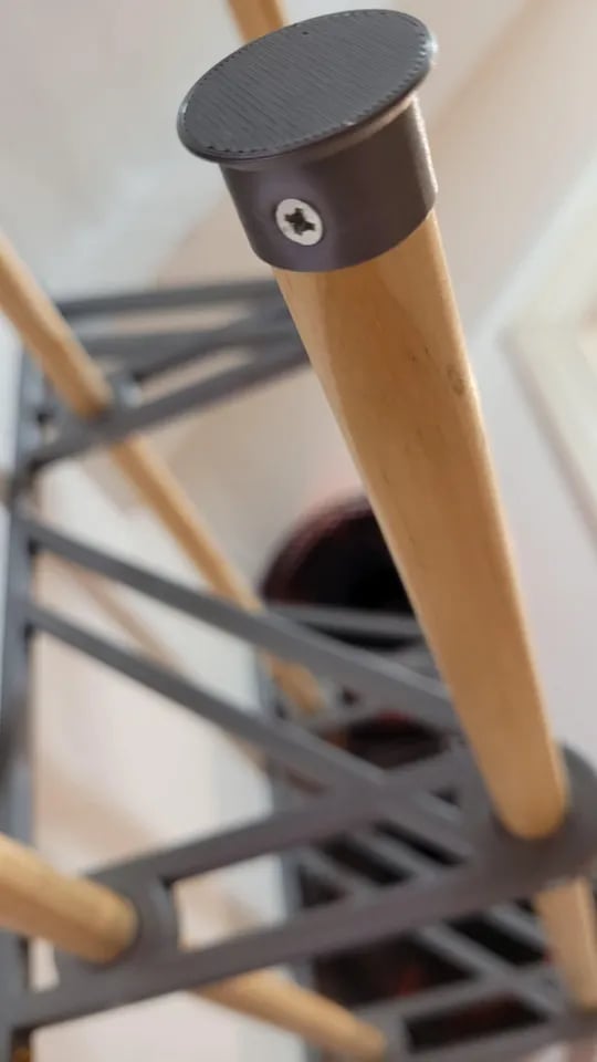 Filament Spool Shelf system - V2 3d model