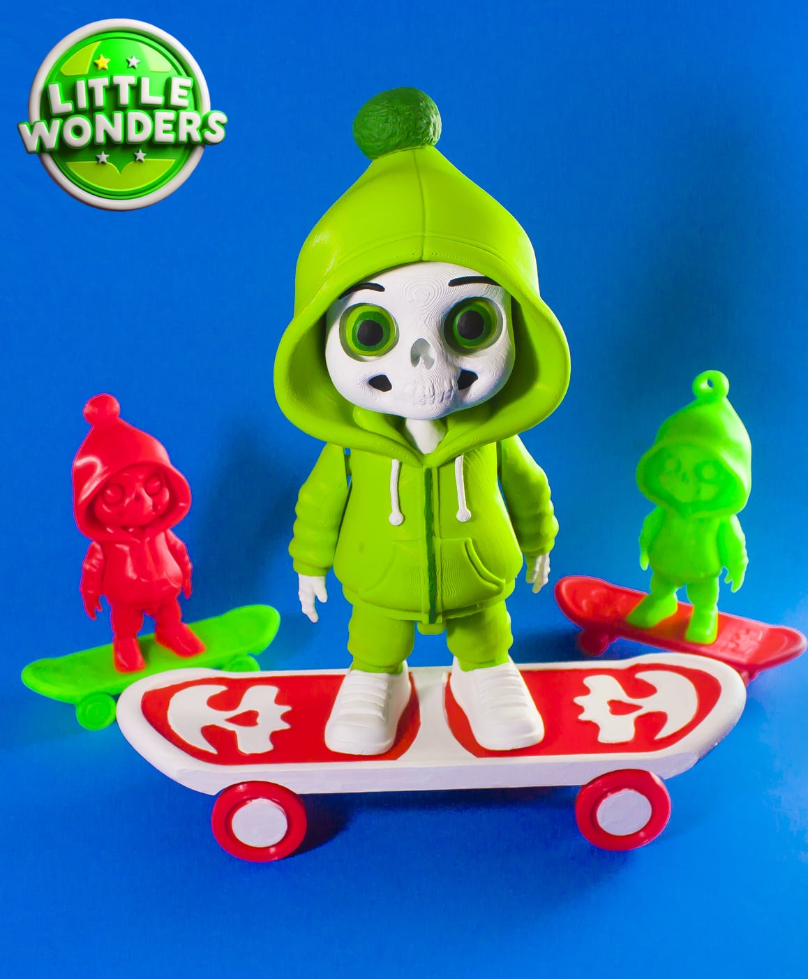 Skull Guy Grimmy 3d model