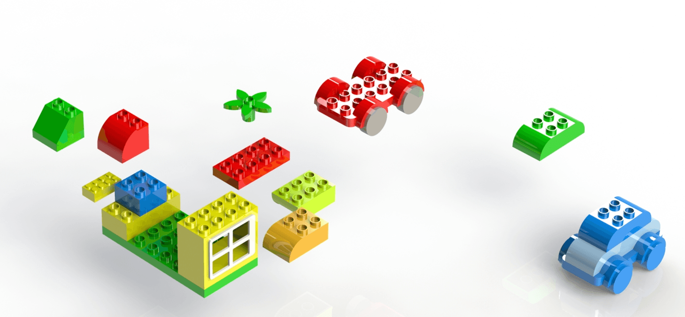 Lego Duplo 3d model