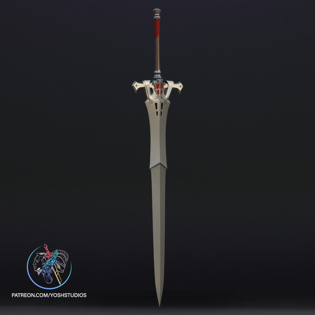 FF16 Invictus Clive Sword 3D Printer STL File 3d model
