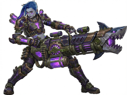 jinx Advanced Weapons 3d model