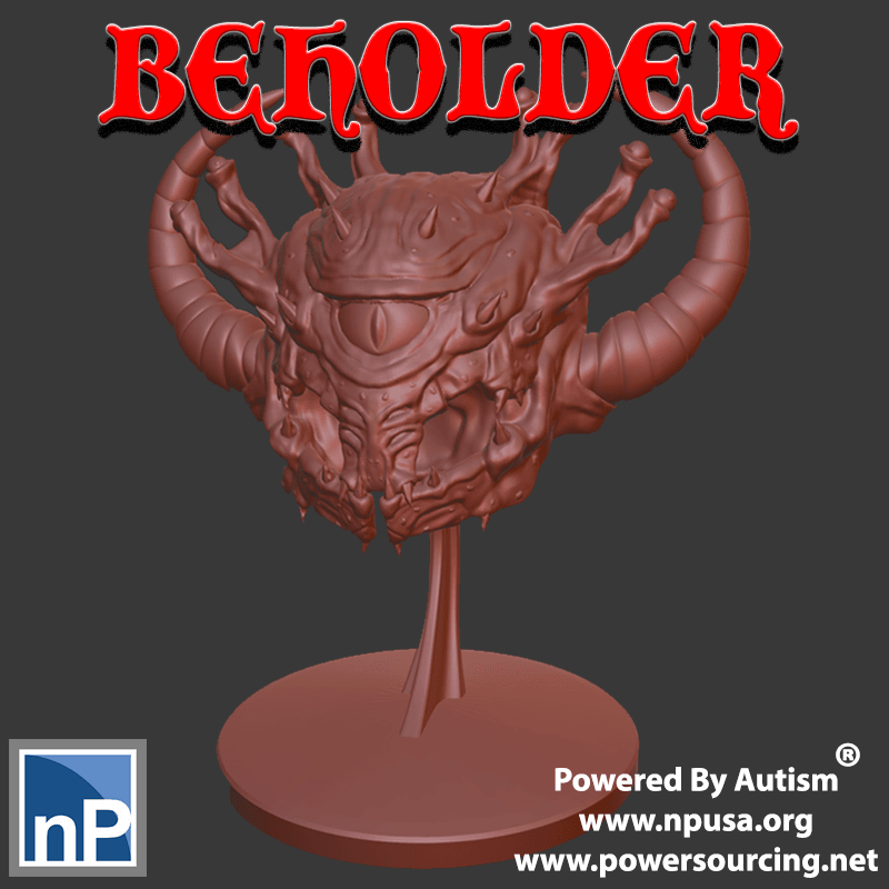 Eye-Beast / Beholder 3d model