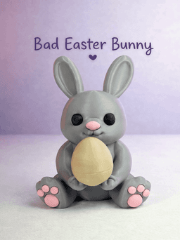 Bad Easter Bunny 3d model