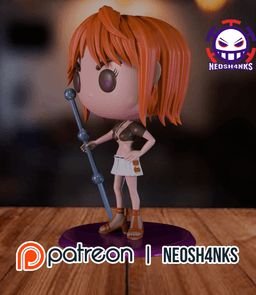 Namie enies Lobby Funko style 3d model