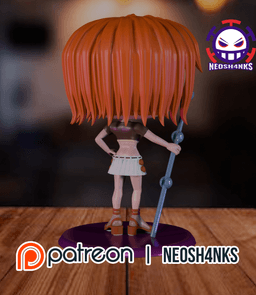 Namie enies Lobby Funko style 3d model