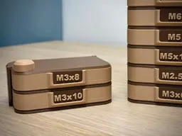 Modular Storage Tower Organizer | Storage Box 3d model