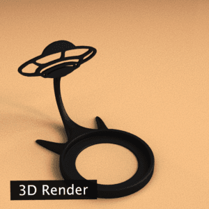 Space UFO 3d model