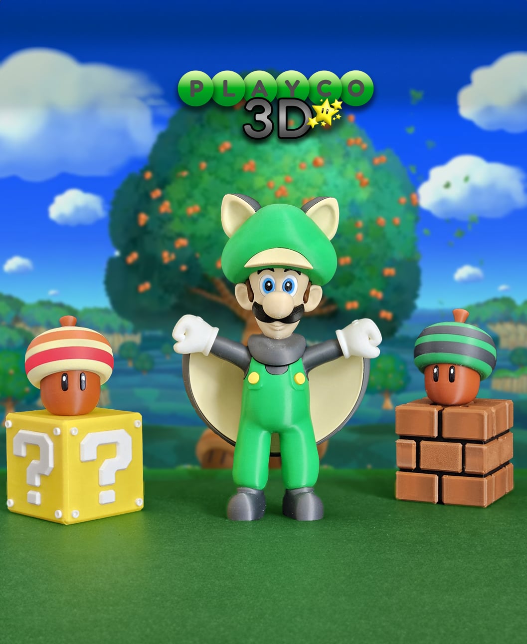Flying Squirrel Luigi 3d model