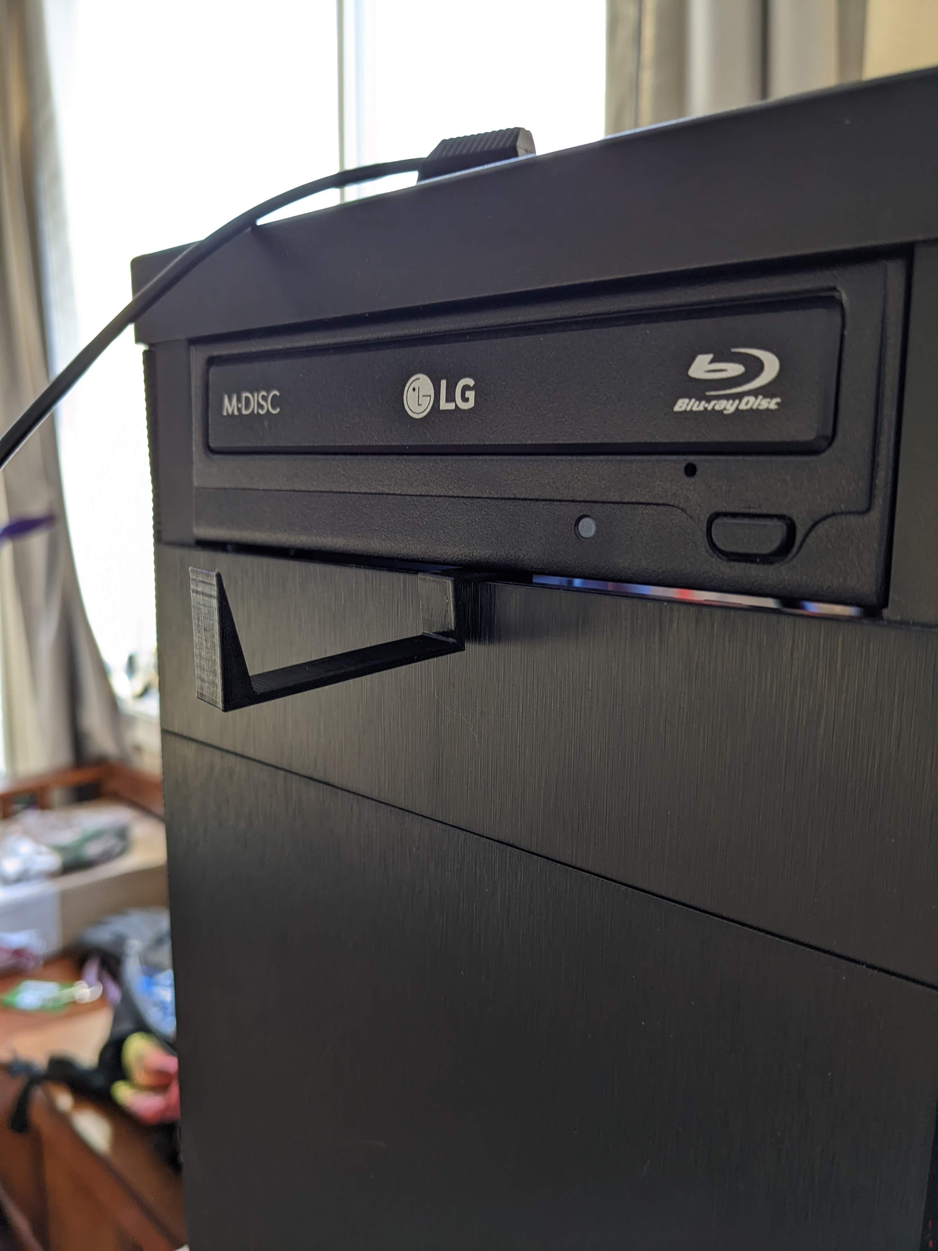 Headphone holder for Desktop PC 3d model