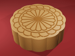 Remix of Blank Mooncake | Fixumdude 3d model